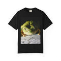 Frog Portrait T-Shirt — Cute Green Tree Frog Photo Tee