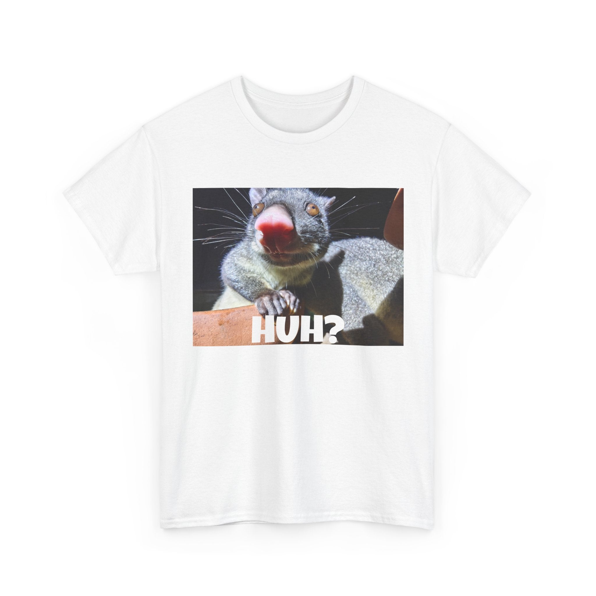 Huh? Possum Meme T-Shirt – Funny Possum Graphic Tee