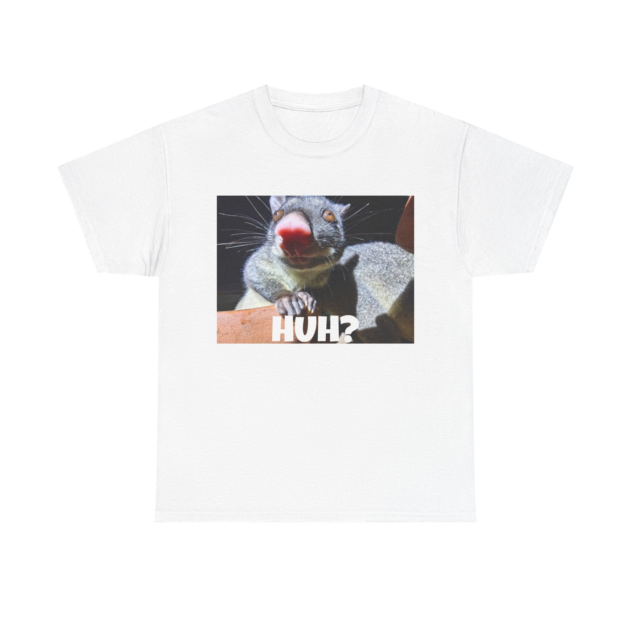 Huh? Possum Meme T-Shirt – Funny Possum Graphic Tee